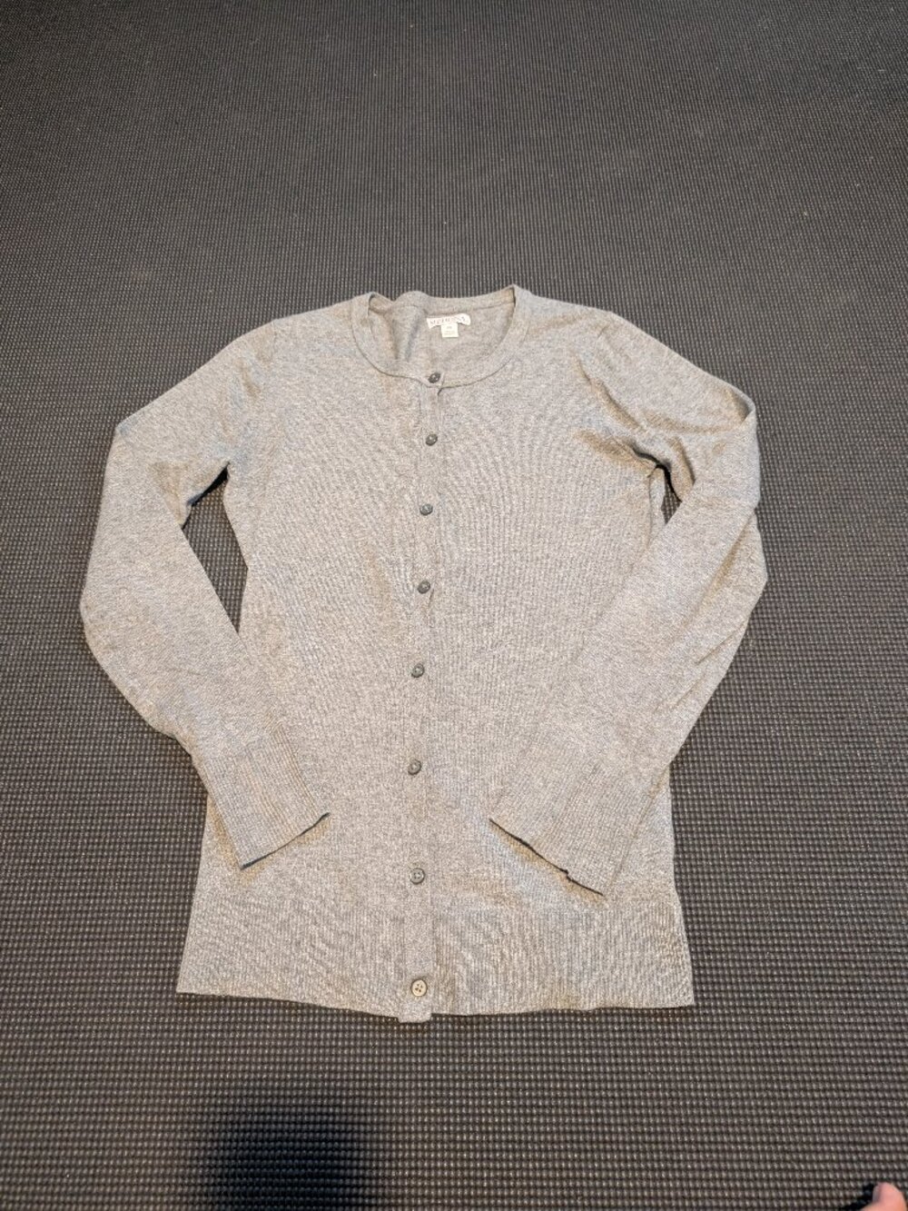 2 Merona Button Up Cardigan XS - Navy and Grey